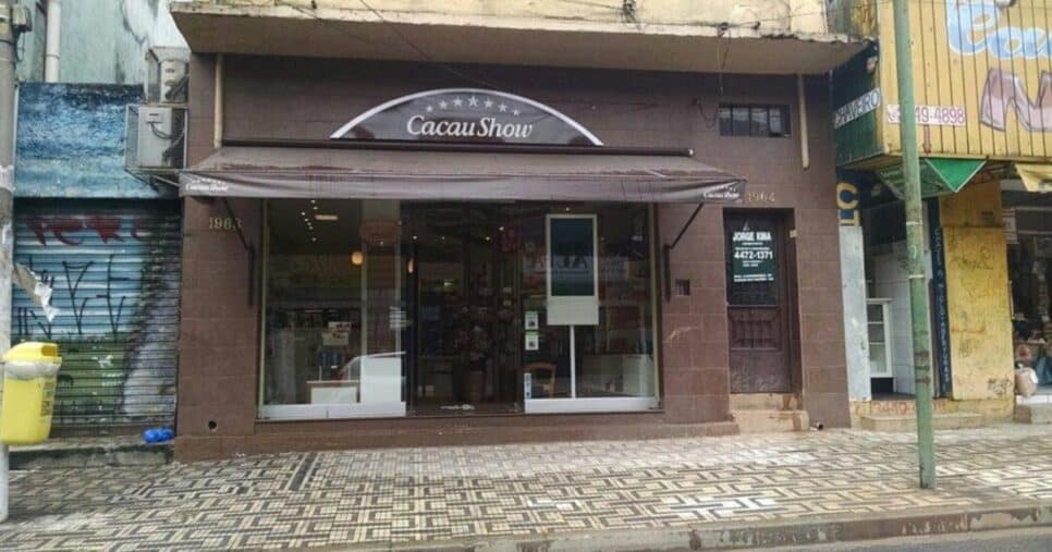 Unidade da Cacau Show em Santo André, São Paulo - Foto: Internet