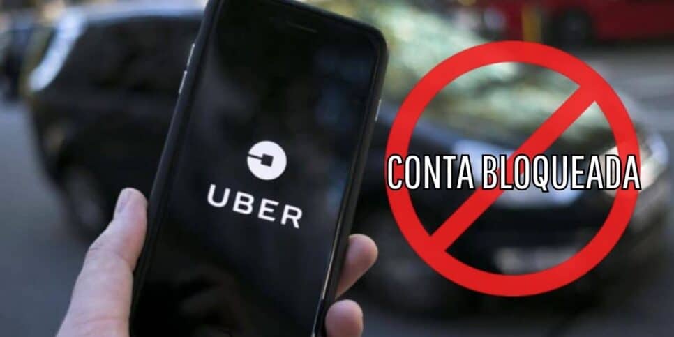 Conta bloqueada na Uber (Foto: Internet)