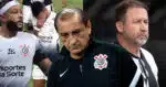 Depay, Raniele, Ramón Díaz e Augusto Melo - Corinthians (Foto: Reprodução)