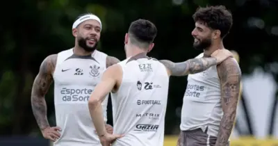 Dorival Jr. crava desfecho de Garro e Depay no Corinthians HOJE (23)