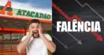 Falência de rede de supermercados - Atacadão (Foto: Reprodução)