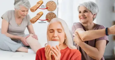 Fim da osteoporose: Chá com 2 ingrediente acaba com dor nas articulações e devolve a mobilidade das 60+