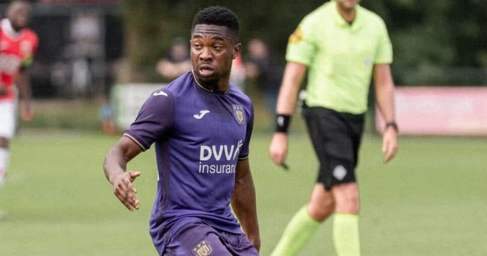 Francis Amuzu, atacante do Grêmio (Foto: Divulgação/Anderlecht)