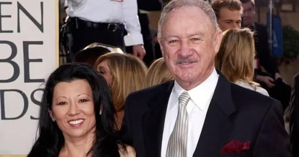 Gene Hackman, de 95 anos, e a esposa dele, Betsy Arakawa (Foto: Reprodução/Instagram)