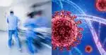 Hospital / Virus - Montagem: CANVA