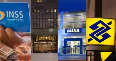 INSS / Banco Central / Caixa / Banco do Brasil - Montagem: TVFOCO