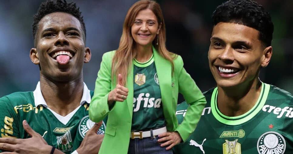 Leila Palmeiras - Estevão e Richard Ríos (Foto: Reprodução)