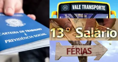 Vale-Transporte, 13º salário e férias: Lei trabalhista traz veredito sobre SUSPENSÃO de 3 benefícios a CLTs