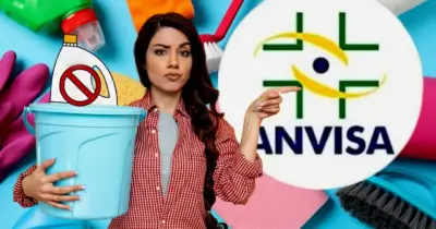 Donas de casa em alerta: ANVISA acaba de proibir marca de água sanitária nº 1 após descoberta e risco