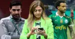 Palmeiras - Leila, Abel e Felipe Anderson (Foto: Reprodução)