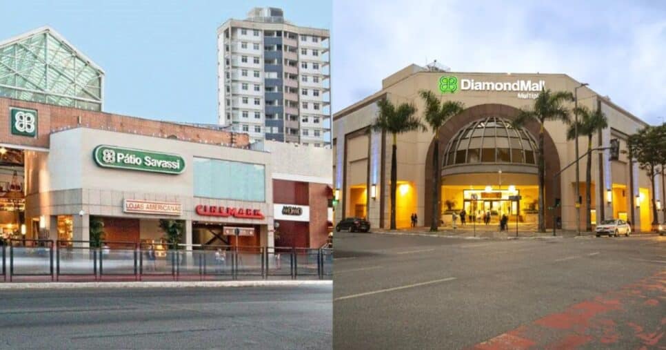 Pátio Savassi e Diamond Mall - Foto: Montagem