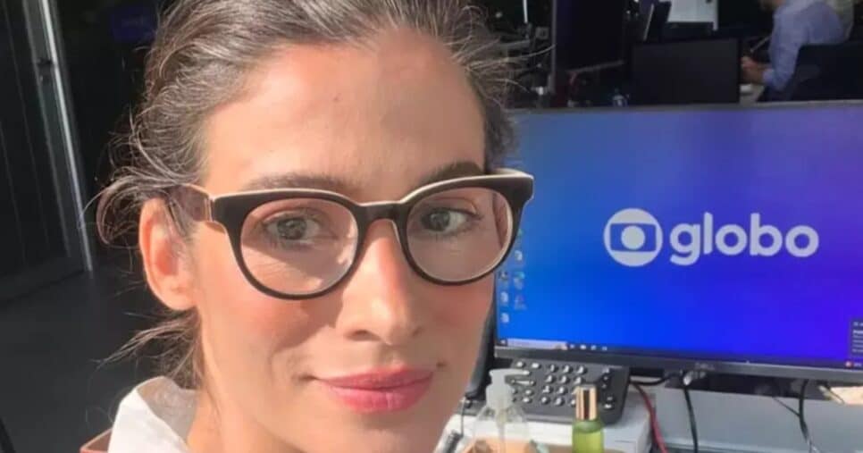 Renata Vasconcellos, do JN, vive relação com colega da Globo - Foto: Internet