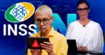 Renata Vasconcellos paralisa JN com notícia alarmante sobre o INSS Foto Reprodução/Montagem/Tv Foco/Canva/Lennita/Globoplay/INSS)