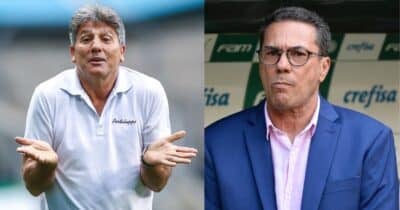 Renato Gaúcho e Luxemburgo (Reprodução - Internet)