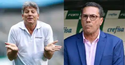 Renato Gaúcho e Luxemburgo (Reprodução - Internet)