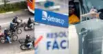Detran crava 7 infrações comuns em motos (Reprodução/Montagem TV Foco/Canva)