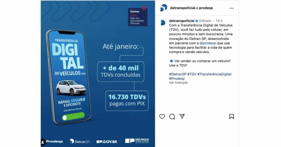 Comunicado do órgão (Reprodução/Instagram)