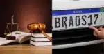 Lei de trânsito crava 4 proibições na placa Mercosul em 2025 (Reprodução/Montagem TV Foco/Canva)