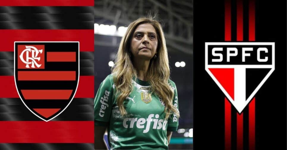 Leila lida com 2 bombas no Palmeiras (Reprodução/Montagem TV Foco/Canva)