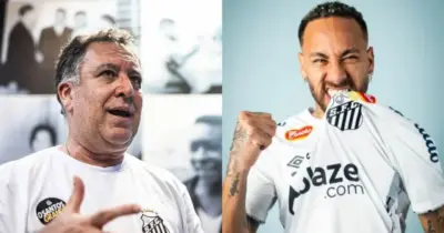 R$65M pra jogar com Neymar: Teixeira libera PIX no Santos e assina com reforço de peso para 2025