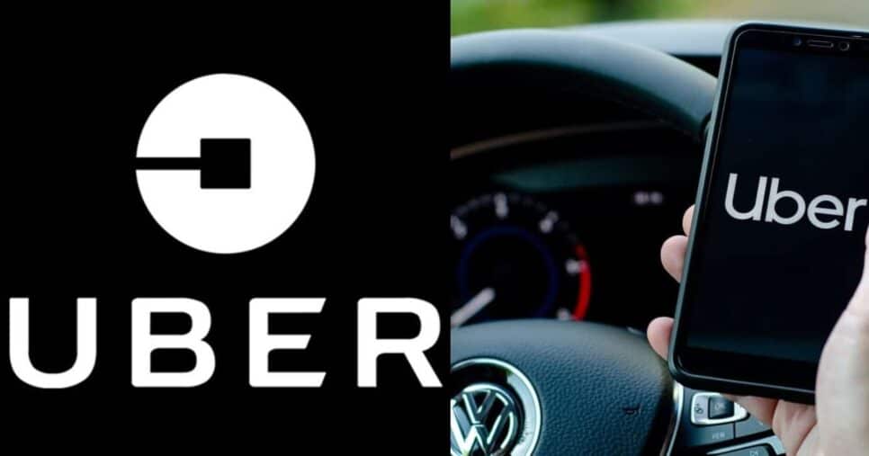 Uber confirma saque acima de R$1.100 em 3 passos a motoristas (Reprodução/montagem TV Foco/Canva)