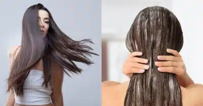 Receita com 3 ingredientes para um liso de salão (Reprodução/Montagem TV Foco/Canva)