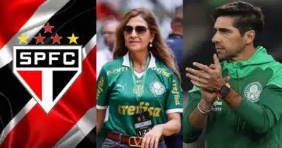 Leila lida com 3 revoluções no Palmeiras (Reprodução/Montagem TV Foco/Canva)
