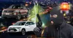 Os 10 SUVs mais roubados em SP (Reprodução/Montagem TV Foco/Canva)