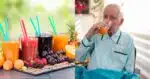 Suco potente com 3 ingredientes traz imunidade a idosos 60+ (Reprodução/Montagem TV Foco/Canva)