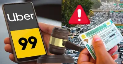 ADEUS à CNH: Lei de trânsito crava 2 proibições que atingem em cheio motoristas da Uber e 99 em 2025