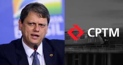 Tarcísio e problemas envolvendo a CPTM - Foto Reprodução Internet