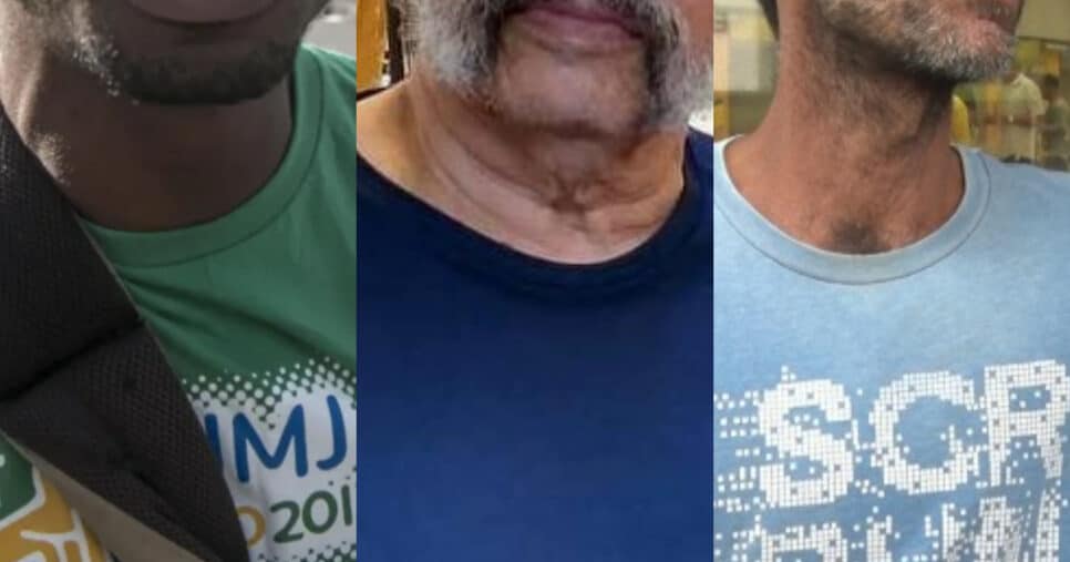 Prisão, na rua e roubo de padre: 3 galãs da Globo vivem assim (Foto: Reprodução/Montagem TV Foco)