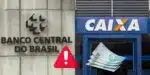 Decreto do banco Central com alerta a quem tem dinheiro na Caixa e + (Reprodução: Montagem TV Foco)