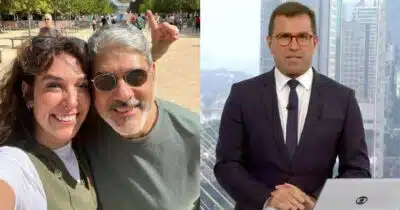 Globo: Natasha Dantas e Bonner tem desprezo por Bocardi (Foto: Reprodução/Montagem TV Foco)