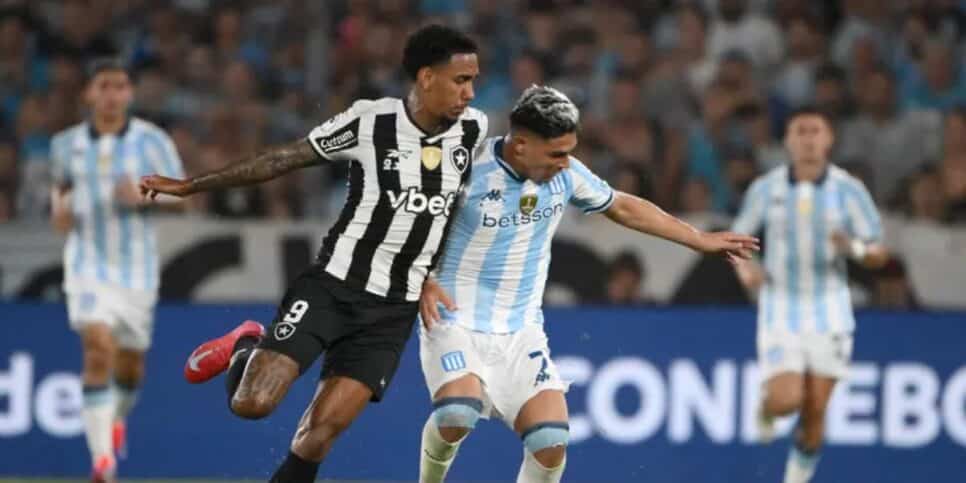 Racing 2x0 Botafogo (Reprodução: Luis Robayo)