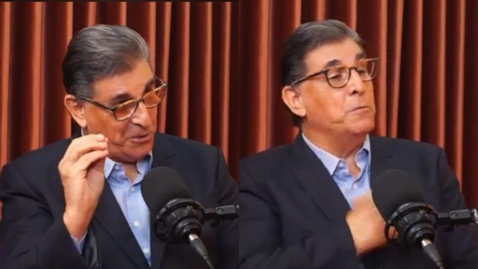 Após quase 5 anos longe daTV, Carlos Nascimento ressurge irreconhecível em entrevista (Foto: Reprodução/ YouTube/ Montagem)