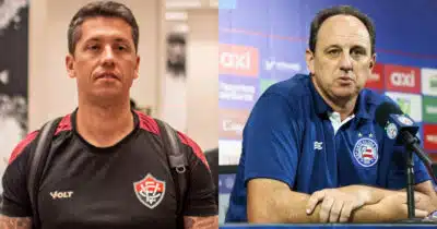 Carpini e Rogério Ceni (Foto: Reprodução/Montagem TV Foco)