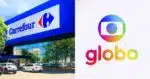 A compra do Carrefour, confirmada em Jornal da Globo - (Montagem / TV FOCO)