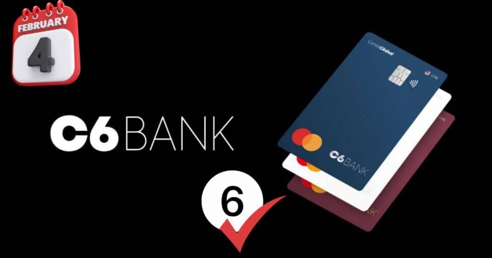C6 Bank (Foto: Reprodução / Canva / Site do banco / Montagem TV Foco)