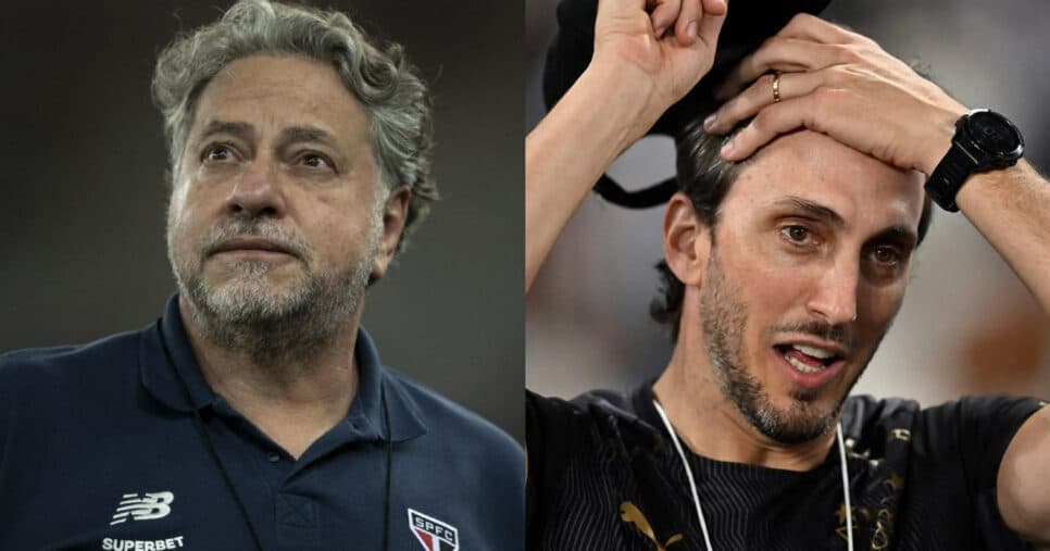 Demissão de Zubeldía e novo camisa 9: 2 bombas no São Paulo (Foto: Reprodução/Montagem TV Foco)