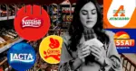 Cinco chocolates, das principais marcas como Nestlé, Lacta e Garoto, deram adeus às prateleiras do Assaí e Atacadão (Foto Reprodução/Montagem/Tv Foco/Lennita/Canva/Bing/Freepik)