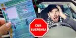 CNH suspensa por conta de dívidas à lista de motoristas (Reprodução: Montagem TV Foco)