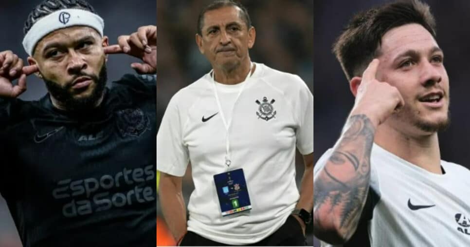 Quebra-pau com Depay, Garro e +: 3 reviravoltas no Corinthians (Foto: Reprodução/Montagem TV Foco)