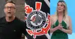 Neto e Renata paralisam Band às pressas com maior trunfo do Corinthians pra aniquilar Palmeiras - Foto: Montagem