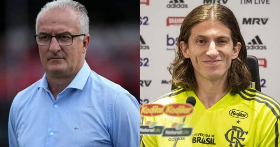 Neto paralisa Donos da Bola com ADEUS de Dorival na Seleção e Filipe L. como substituto - (Montagem / TV FOCO)