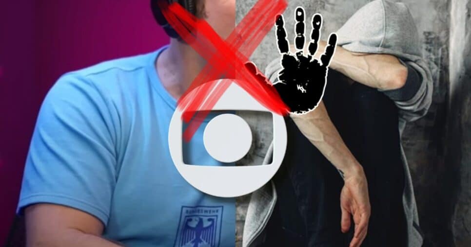 Estrela do horário nobre da Globo assume luta contra vício em drogas e desabafa (Fotos: Reprodução/ YouTube/ Freepik/ Montagem TV Foco)