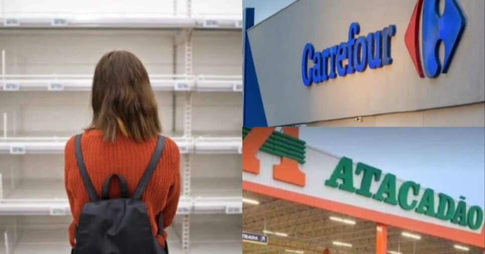 Produtos extintos o Atacadão e Carrefour (Foto: Reprodução/ Internet)
