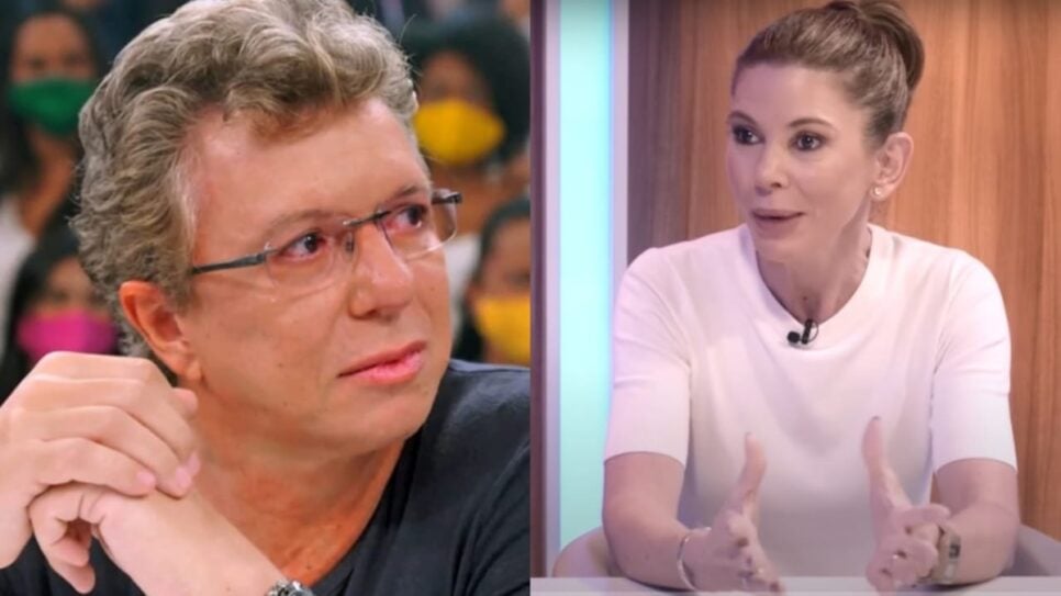 Boninho nos planos da executiva à emissora da Anhanguera (Fotos: Reprodução/ YouTube/ Leo Dias TV/ Internet/ Montagem)
