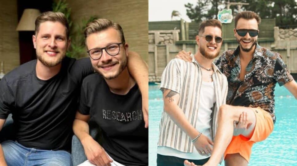 Amigos formavam a dupla Augusto & Rafael (Fotos: Reprodução/ Instagram/ Montagem)