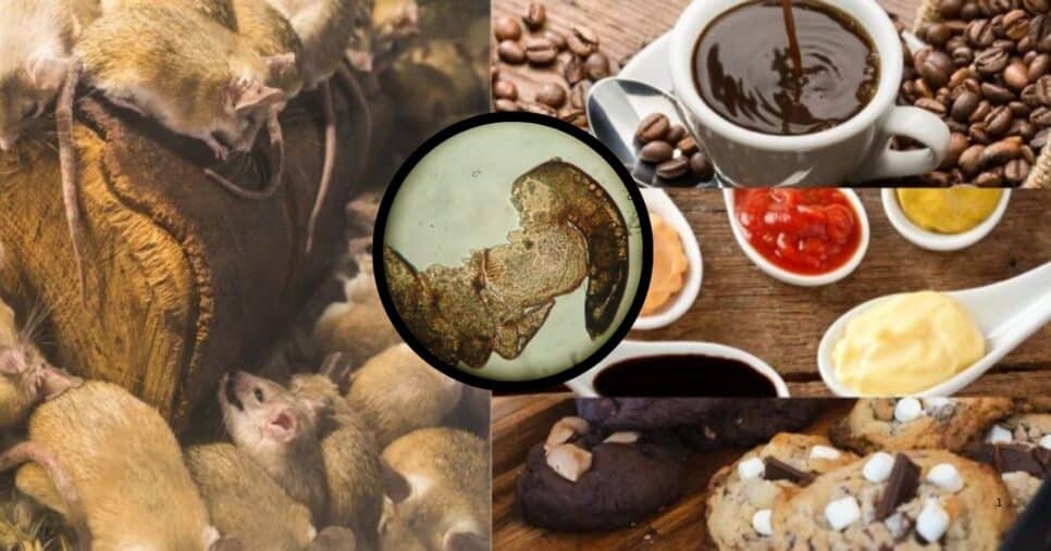 Presença de fragmentos de insetos e pelos de roedores muitas vezes são inevitáveis por uma série de fatores (Foto Reprodução/Montagem/Tv Foco/Lennita/Canva)